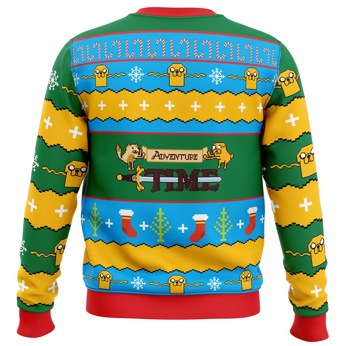 Christmas Adventure Time Ugly Sweater