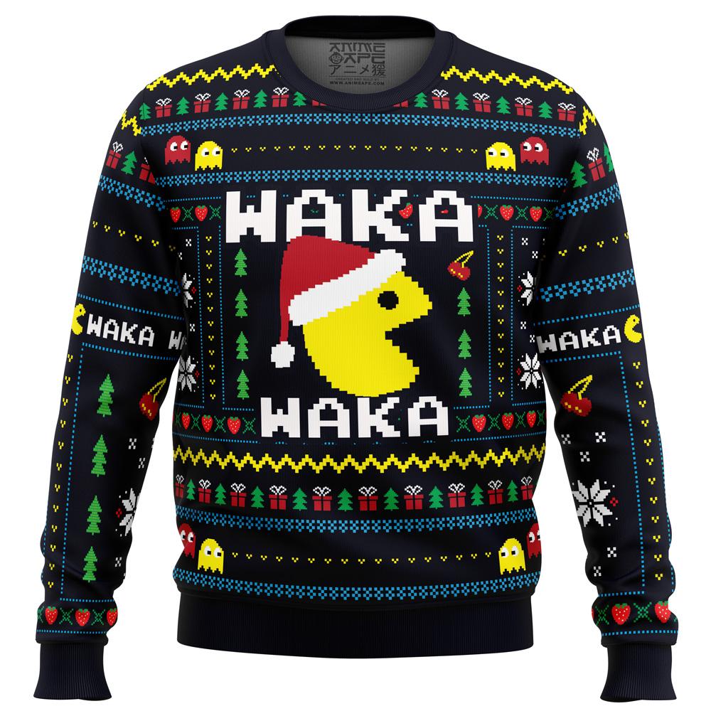Christmas Arcade Pac Man Ugly Sweater