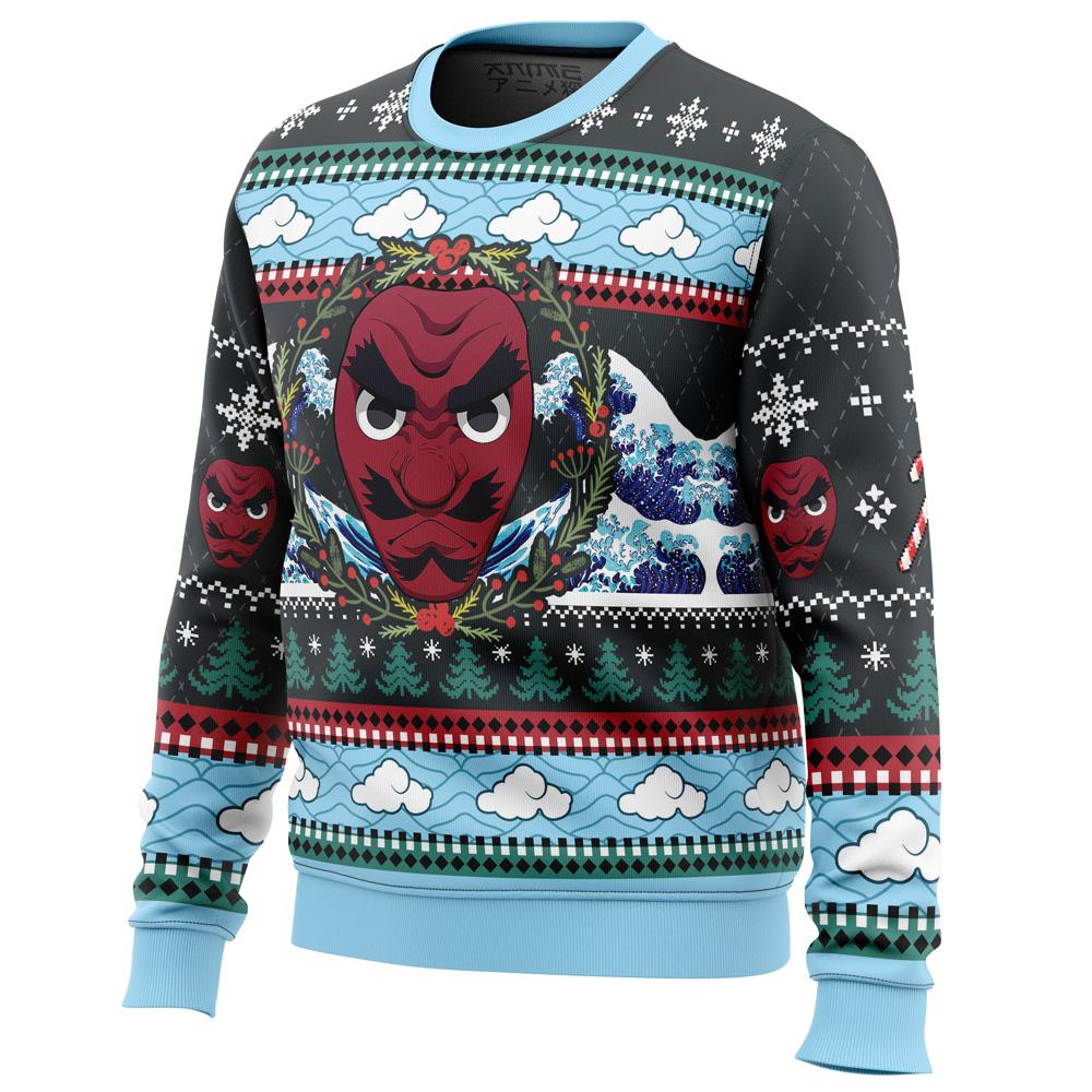 Christmas Sakonji Urokodaki Demon Slayer Ugly Sweater