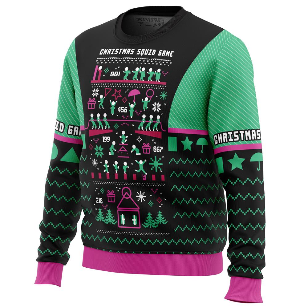 Christmas Squid Game Ugly Sweater