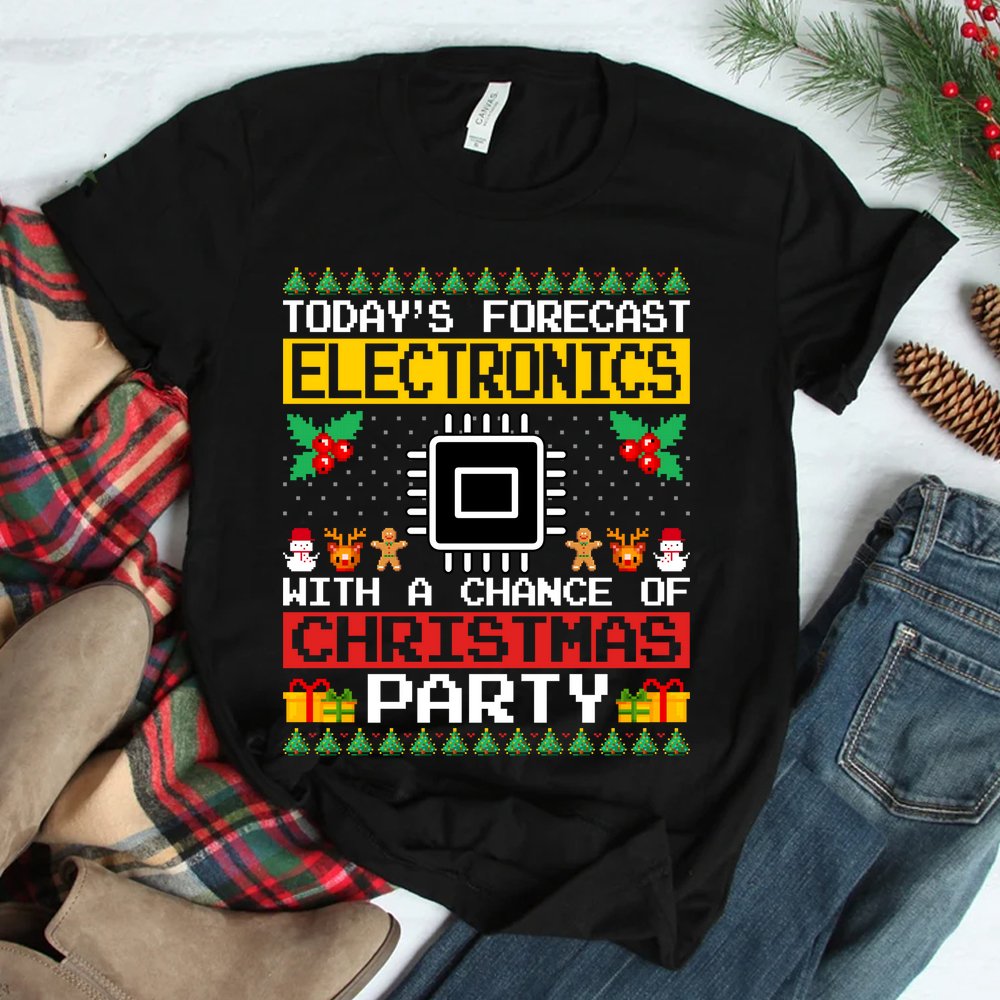 Electronics Christmas Party Electronics Engineer Shirt