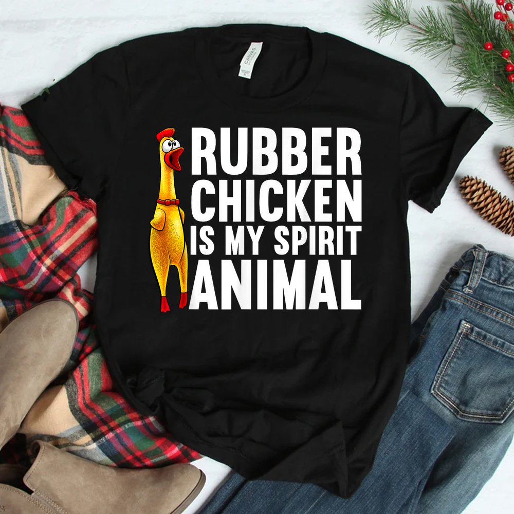 Funny Rubber Chicken Shirt