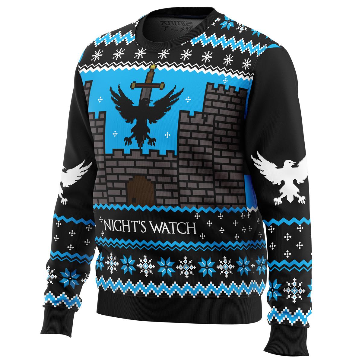 Game of Thrones Night's Watch Ugly Sweater