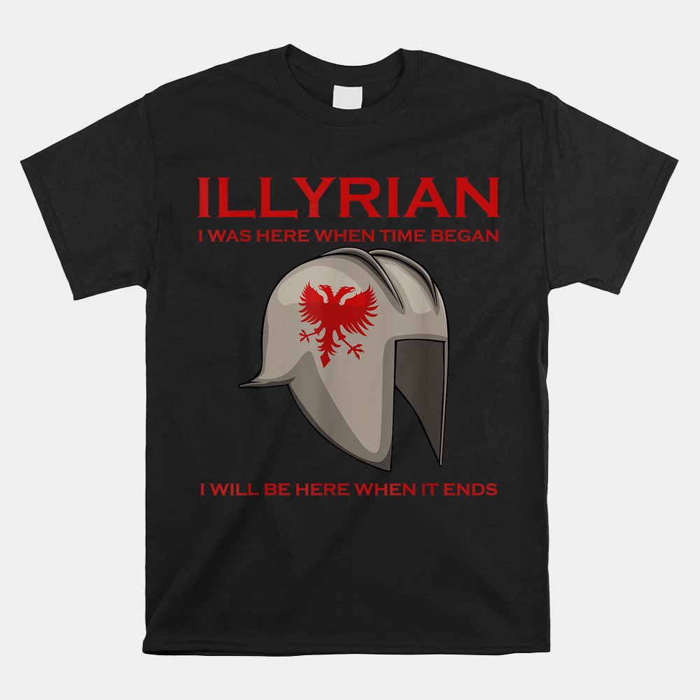 Illyrian Balkan Autochthonous Kosovo Skanderbeg Albanians Shirt