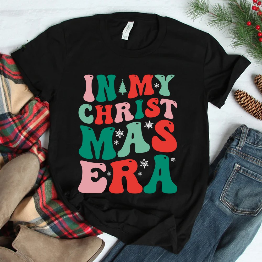 In My Christmas Era Groovy Xmas Shirt
