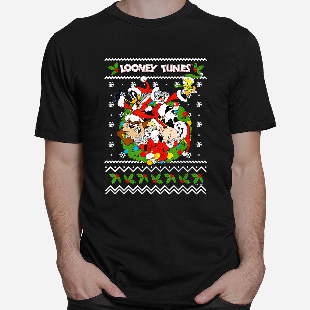 Looney Tunes Looney Christmas Ugly Christmas Shirt