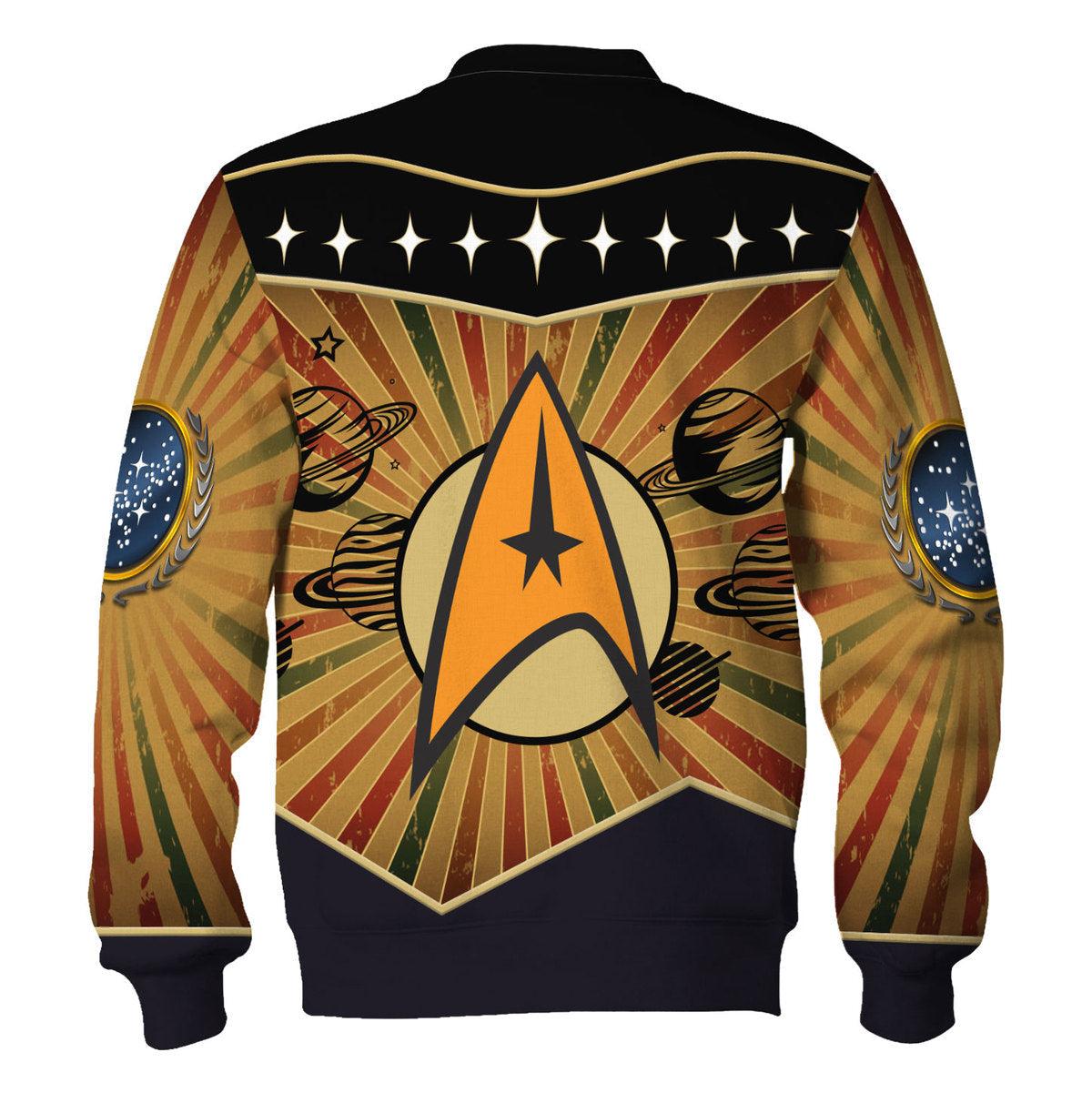 Star Trek Data Grows a Beard Cool Sweater Ugly Sweater
