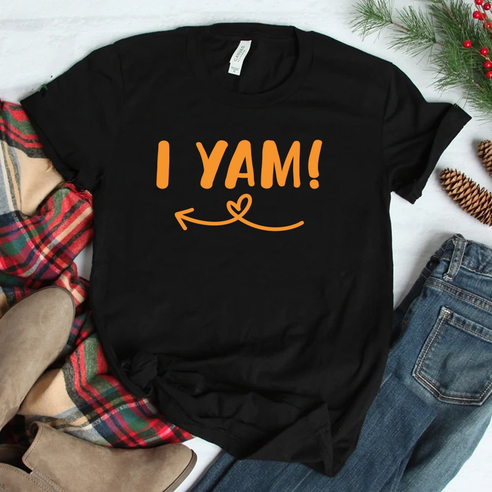 Thanksgiving Matching Couple She's My Sweet Potato I Yam Shirt