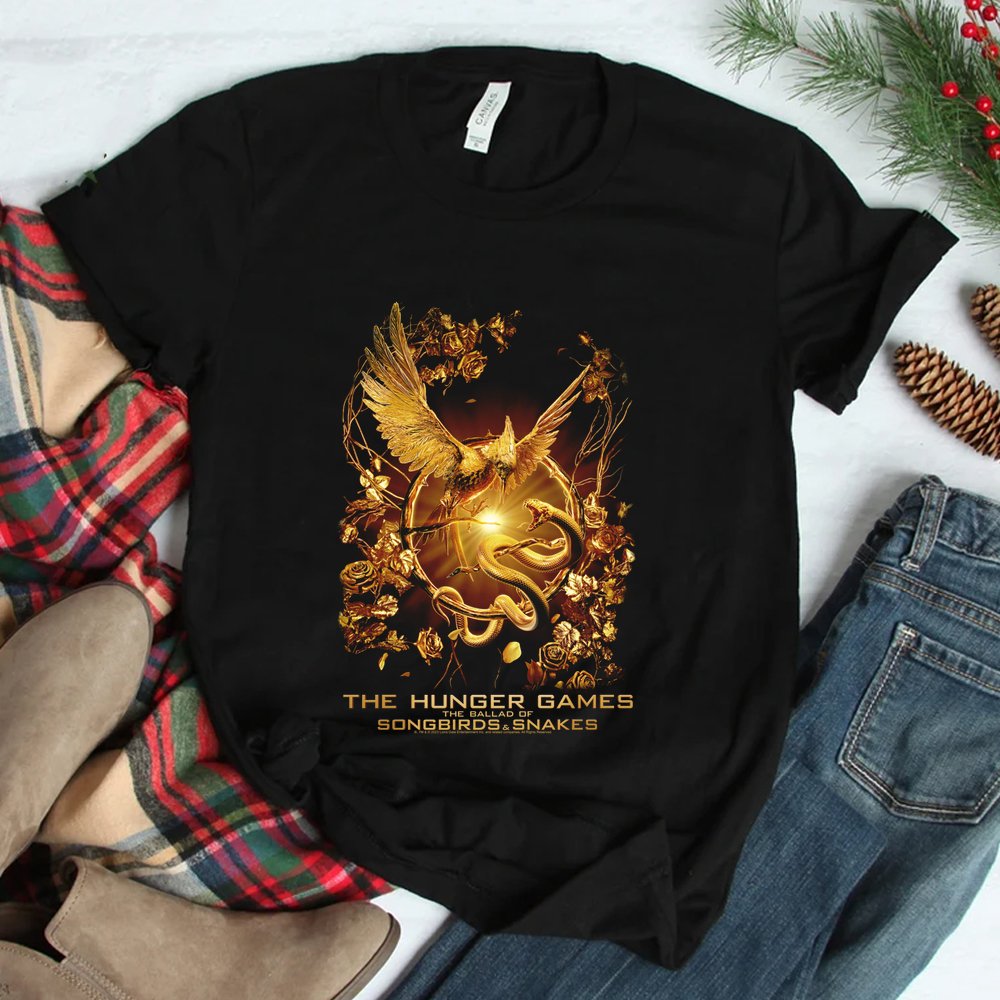 The Ballad Of Songbirds And Snakes Movie Poster Keyart Shirt