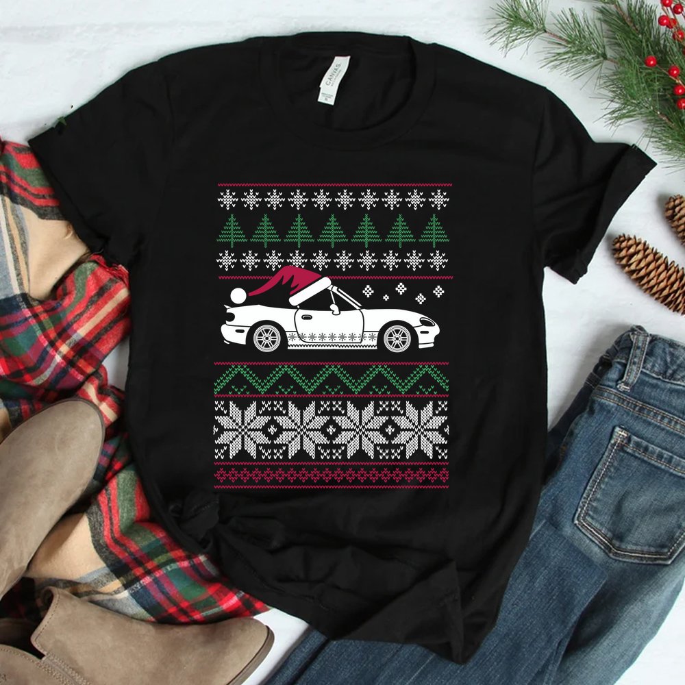 Ugly Christmas JDM Race Car V2 Shirt