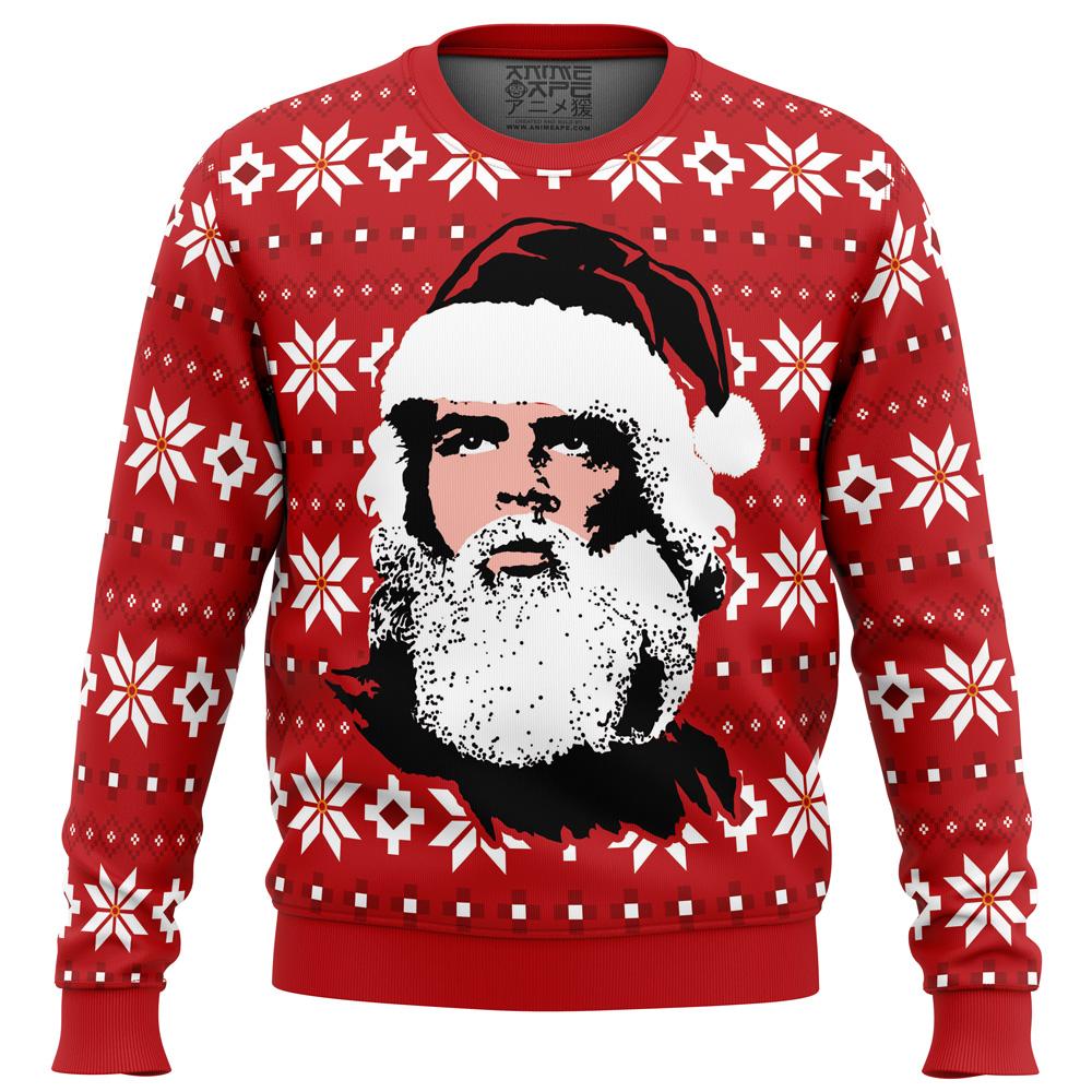 Viva La Navidad Santa Che Guevarra Ugly Sweater