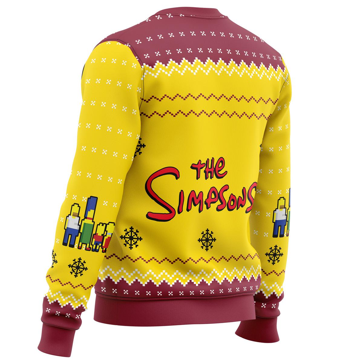 Worst Xmas Ever The Simpsons Ugly Sweater