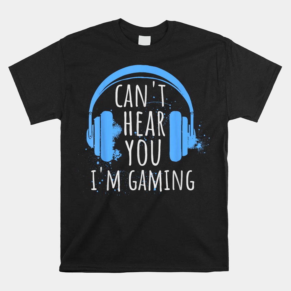 Gaming Gifts For Teenage Boys 8-12 Year Old Teen Him Gamer Shirt