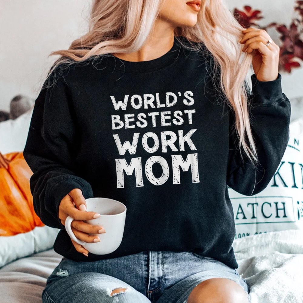 World's Bestest Work Mom Gifts Mother's Day Outfit' Men's Tall T