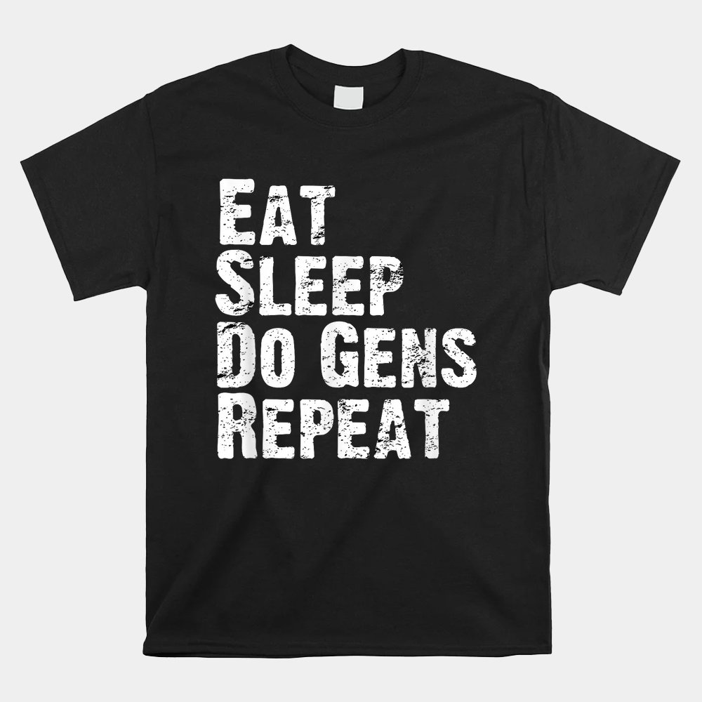 Eat Sleep Do Gens Repeat DBD Survivor Main Shirt