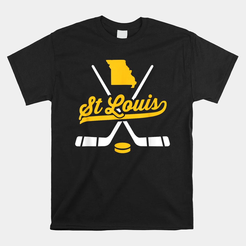 St. Louis Ice Hockey Sticks Shirt