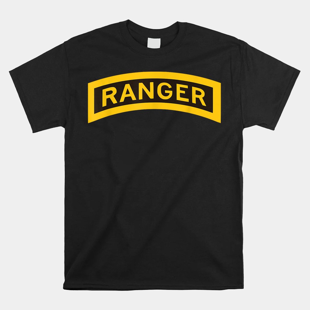US Army Ranger Tab Airborne Ranger Shirt