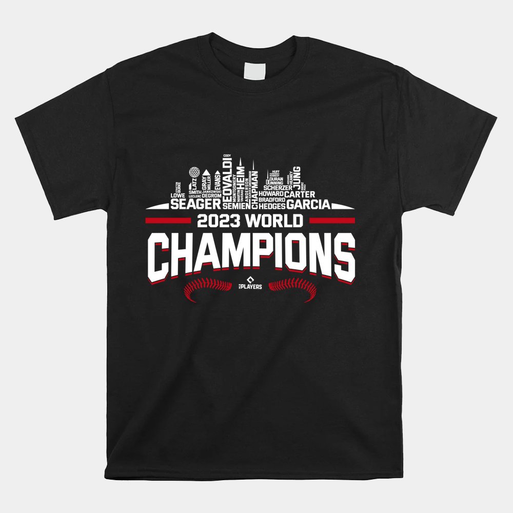 2023 World Champions Adolis Garcia Texas MLBPA Shirt