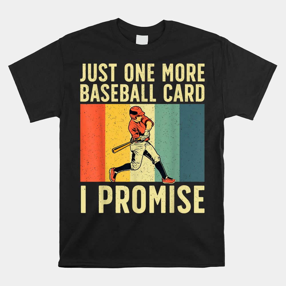 Baseball Card Collector Card Collecting Shirt