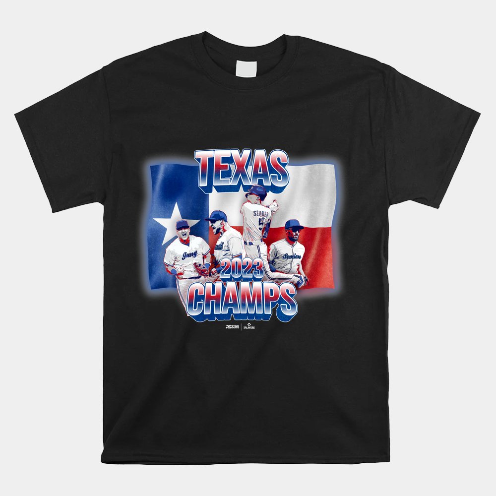 Texas Baseball 2023 World Champions MLB Shirt