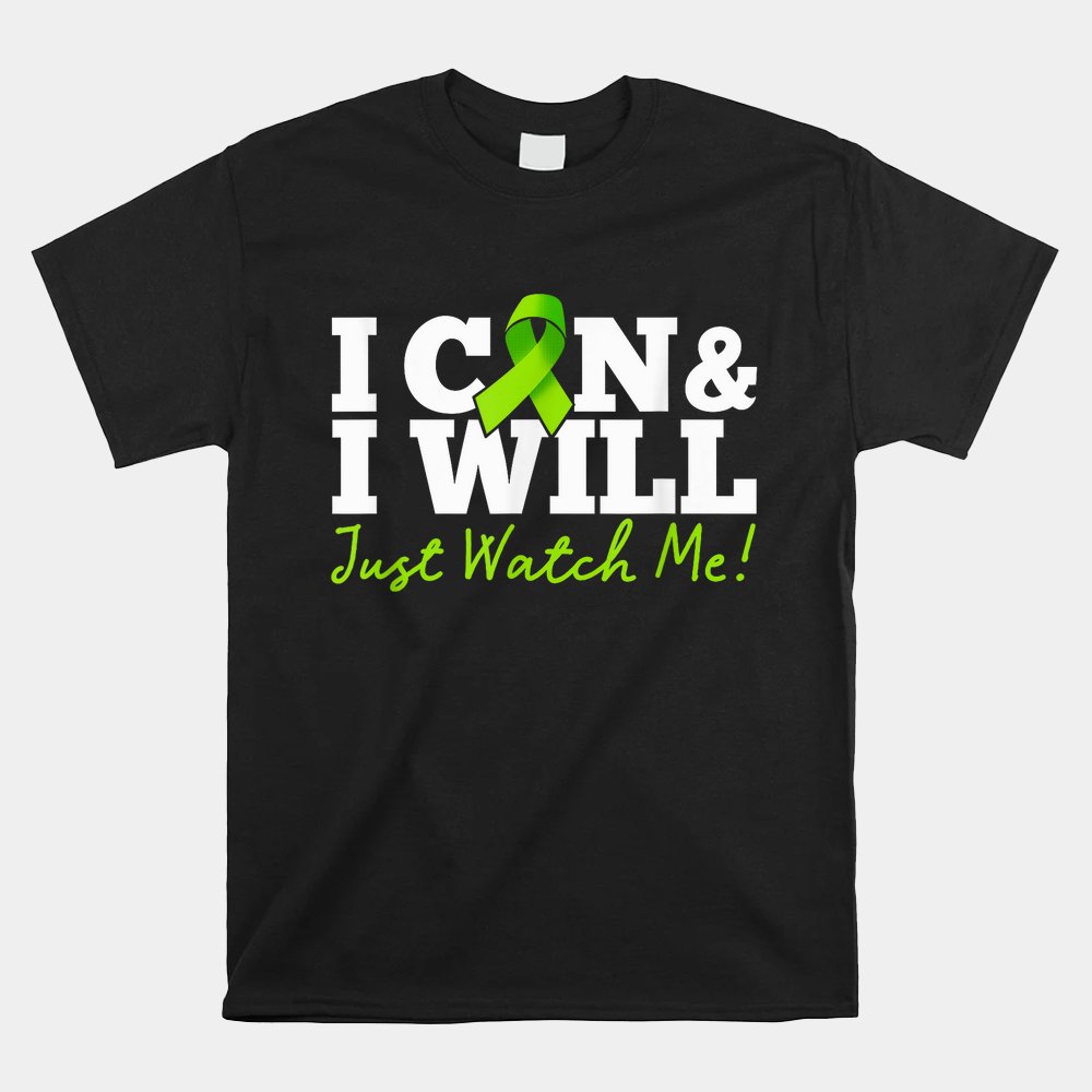 I Can And I Will Beat Lymphoma Cancer Warrior Just Watch Me Shirt