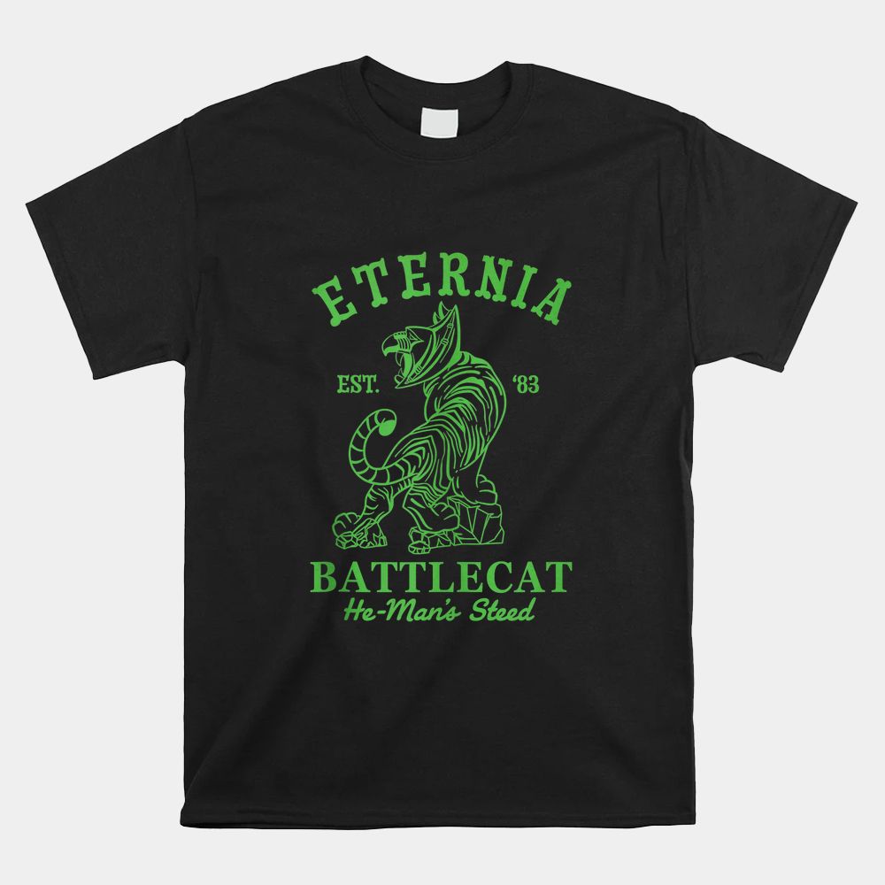 Eternia Battle Cat He Man Toy 1980 Shirt