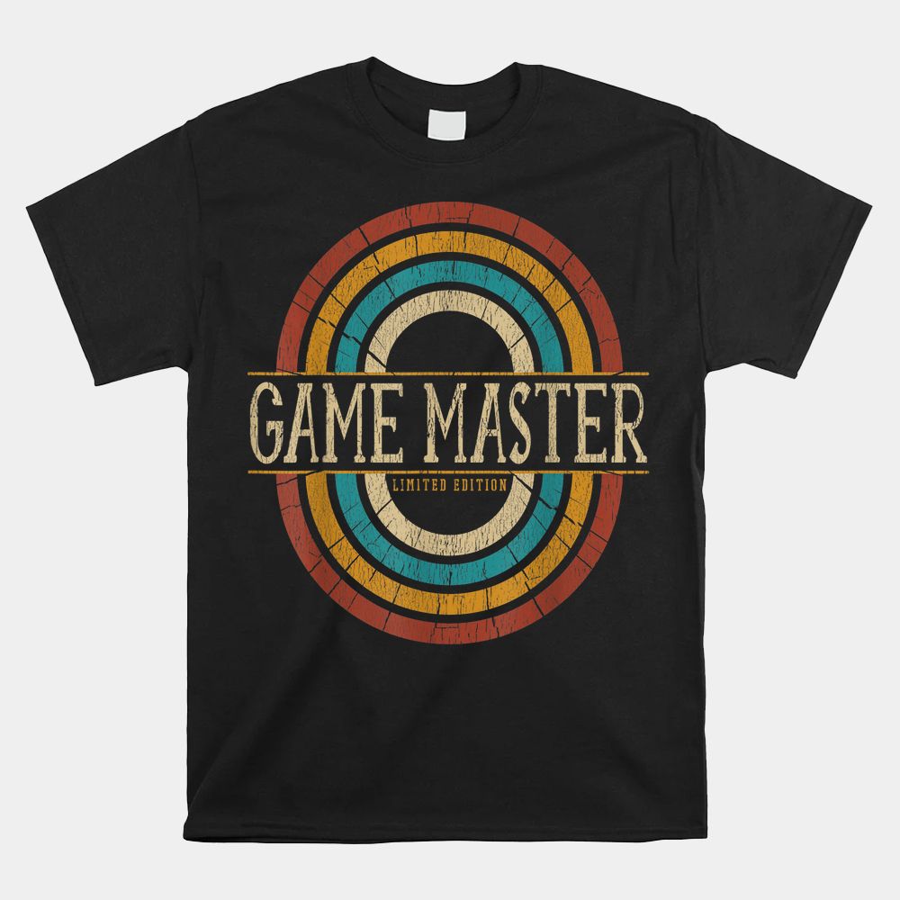 Game Master Vintage Retro Shirt